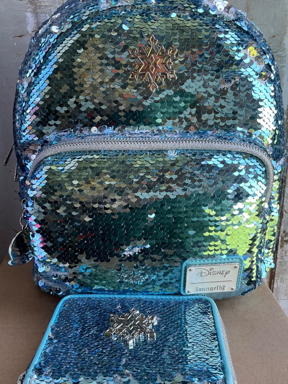 LOUNGEFLY  FROZEN SEQUENCE SET  NWT